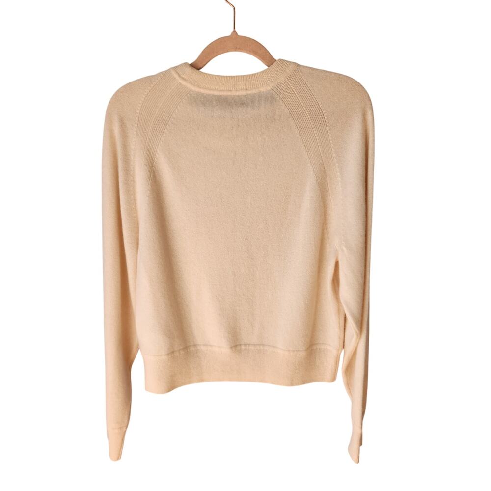 NWT J. Crew Cashmere Crewneck Sweatshirt Pink XS - Picture 6 of 10